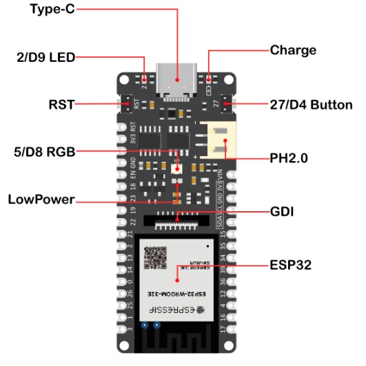 DFRobot DFR0654 FireBeetle ESP32-E IoT Microcontroller